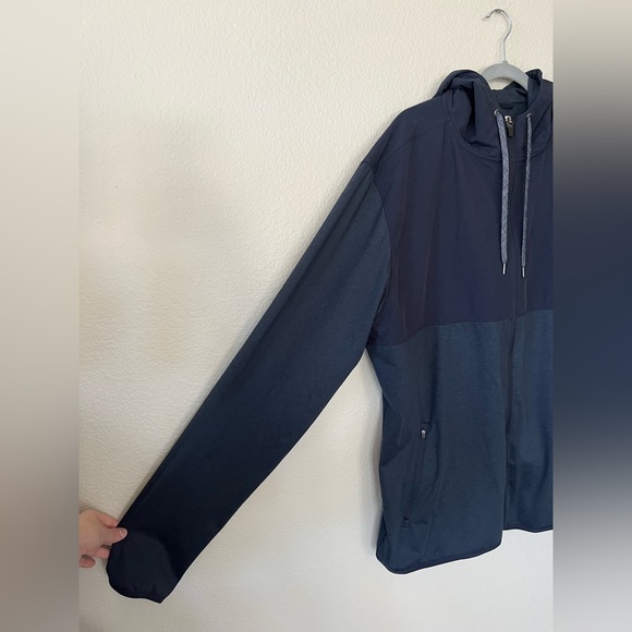 Vuori Sunday Element Track Jacket in Blue Ink Heather Men’s Size XXL - Picture 7 of 16